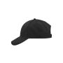 Brushed 6 Panel Cap black
