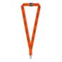 Polyester lanyard met reflecterende draden Polyester lanyard met reflecterende draden