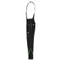 Workwear Pants with Bib - COLOR - black/lime green 42