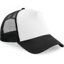 Snapback truckerpet Black / White One Size