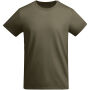 Breda biologisch katoenen herenshirt met korte mouwen - Militar Green - M