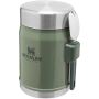 Stanley Legendary 400 ml voedselcontainer met spork - Bosgroen