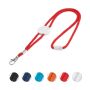WEAVE. Verstelbare polyester lanyard