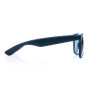 GRS recycled PC plastic zonnebril, donkerblauw