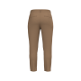 Ecologische enkellange chinobroek dames Dark camel 46 FR