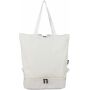 Gerecyclede polycotton (330 gsm) totepack Osric beige