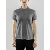 Core blend polo shirt wmn dk grey mel. xxl