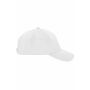 5 Panel Laser-Cut Cap white one size