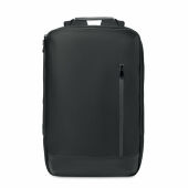 BOSTON - 15" laptop jacquard rugzak - Zwart BOSTON - 15" laptop jacquard rugzak - Zwart