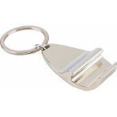 Zinklegering sleutelhanger Aria bruin Zinklegering sleutelhanger Aria bruin