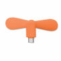 PHAN - Draagbare USB-ventilator - Oranje