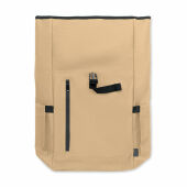 BANGKOK ROLL - Rolltop laptop rugzak 600D - Khaki
