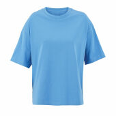 BOXY WOMEN - BOXY OVERSIZE T-SHIRT DAMES - L - Azure