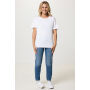 IQONIQ Yala dames lichtgewicht gerecycled katoen t-shirt, recycled white (L)