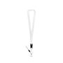 ANQUETIL. Polyester lanyard met metalen karabijnhaak