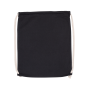Rugzak van biokatoen met koordjes Black One Size Rugzak van biokatoen met koordjes Black One Size