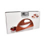 AdHoc Wave Universeel hakmes en pizzasnijder, bruin