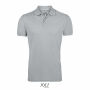 PRIME MEN - PRIME heren polo 200g - 3XL - Zuiver Grijs PRIME MEN - PRIME heren polo 200g - 3XL - Zuiver Grijs