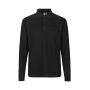 PRO Wear poloshirt | lange mouw - Zwart, M