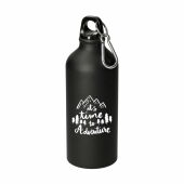 Aluminiumfles "Sporty" 0,6 l mat Aluminiumfles "Sporty" 0,6 l mat