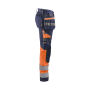 High Vis werkbroek met stretch en gereedschapszakken