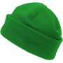 Polyester fleece (200 gr/m²) muts Elliana groen