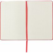 Notitieboek Bradley | Gerecycled PU | A5 | Geruit zwart