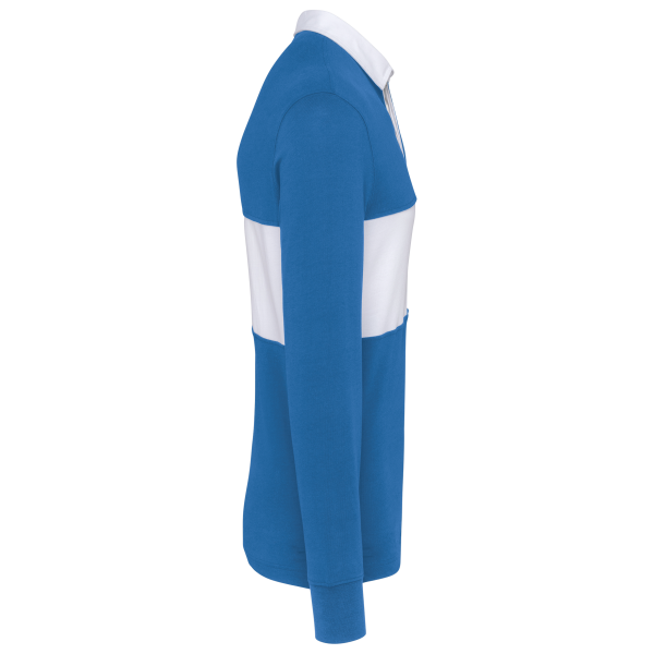 Rugbypolo met lange mouwen Sporty Royal Blue / White M Rugbypolo met lange mouwen Sporty Royal Blue / White M
