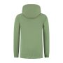 L&S Heavy Sweater Hooded Raglan for him Army Green-3XL