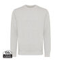IQONIQ Etosha lichtgewicht gerecycled katoen sweater, light heather grey (M)