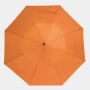 Opvouwbare, uit 2 secties bestaande manueel te openen paraplu REGULAR oranje