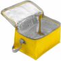 Polyester (420D) koeltas Cleo geel