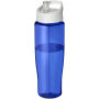 H2O Active® Tempo 700 ml sportfles met fliptuitdeksel - Blauw/Wit