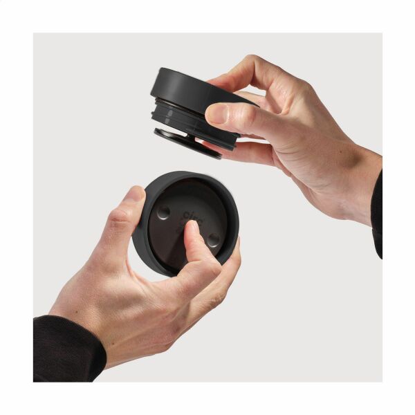 Circular&Co Recycled Stainless Steel Coffee Cup 227 ml - schwarz Circular&Co Recycled Stainless Steel Coffee Cup 227 ml - schwarz