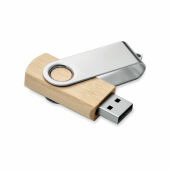 TECHMATE BAMBOO - Techmate bamboe USB 16GB - Hout