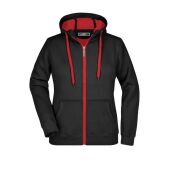 black/red