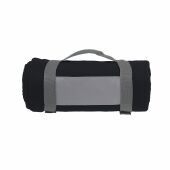 SuperSoft (180 g/m²) fleecedeken - zwart