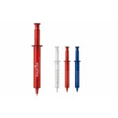 Injectiespuitpen transparant - Transparant / Wit
