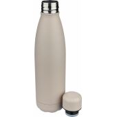 Gerecyclede dubbelwandige drinkfles 500 ml Sunny - zwart