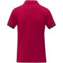 Morgan duotone damespolo met korte mouwen - Rood - XS