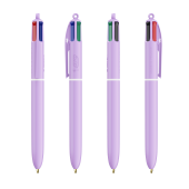 BIC® 4 Colours® Pastel + Lanyard