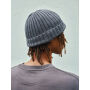 Kennedi AWARE™ Polylana®beanie met brede rib, antraciet Kennedi AWARE™ Polylana®beanie met brede rib, antraciet