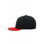 6 Panel Pro Cap Style black/red one size