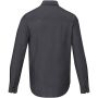 Cuprite herenoverhemd met lange mouwen, GOTS biologisch - Zwart - 2XL