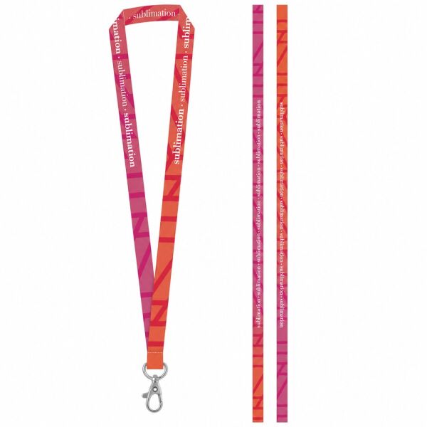 BRIGHTON S. Gedrukt voorbeeld van SET Lanyard SUBLIMATION Long II (20 mm) met 20 mm karabijnhaak BRIGHTON S. Gedrukt voorbeeld van SET Lanyard SUBLIMATION Long II (20 mm) met 20 mm karabijnhaak