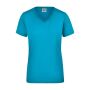 Ladies' Workwear T-Shirt turquoise L