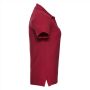 RUS Ladies Ultimate Cotton Polo, Classic Red, XXL