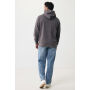 IQONIQ Yengo recycled katoen hoodie met steekzakken, antraciet (XXXL)