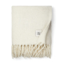 Vinga Saletto wool blend blanket, white, beige