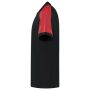 Poloshirt Bicolor Redefined 206106 Black-Brightred XXL